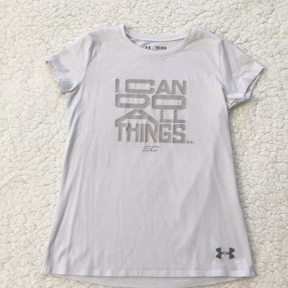 A under armour shirt